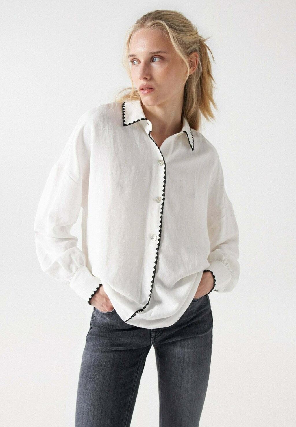 

Рубашка Salsa Jeans, белый