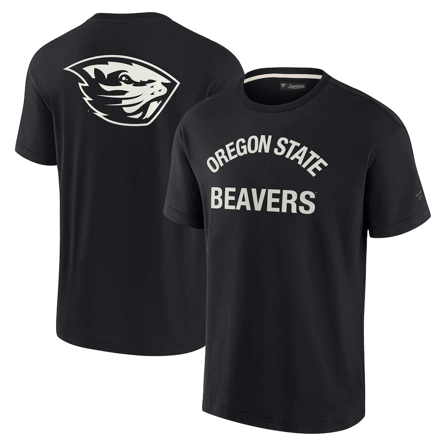 

Футболка с коротким рукавом Fanatics Signature Oregon State Beavers, черный