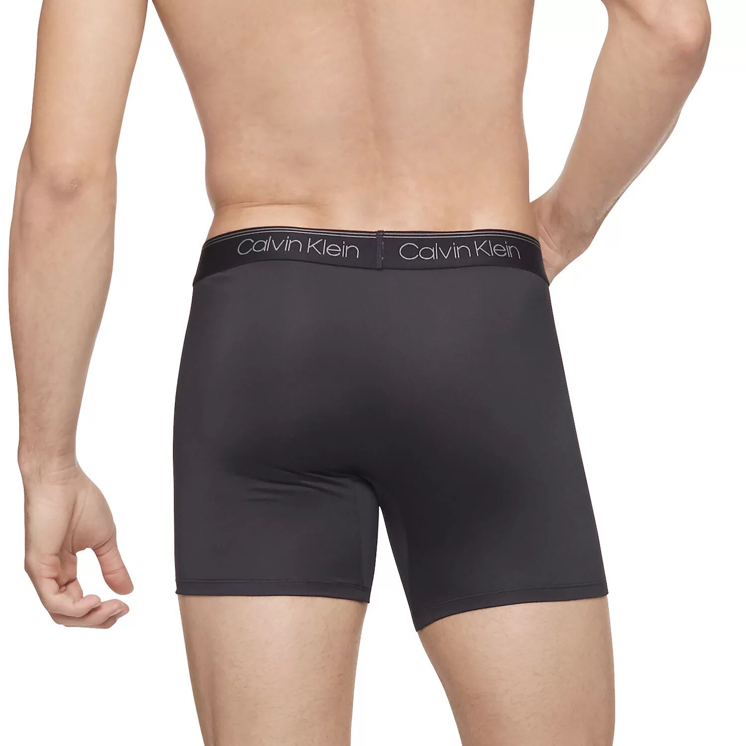 

Мужские трусы-боксеры из микрофибры (3 пары) Calvin Klein