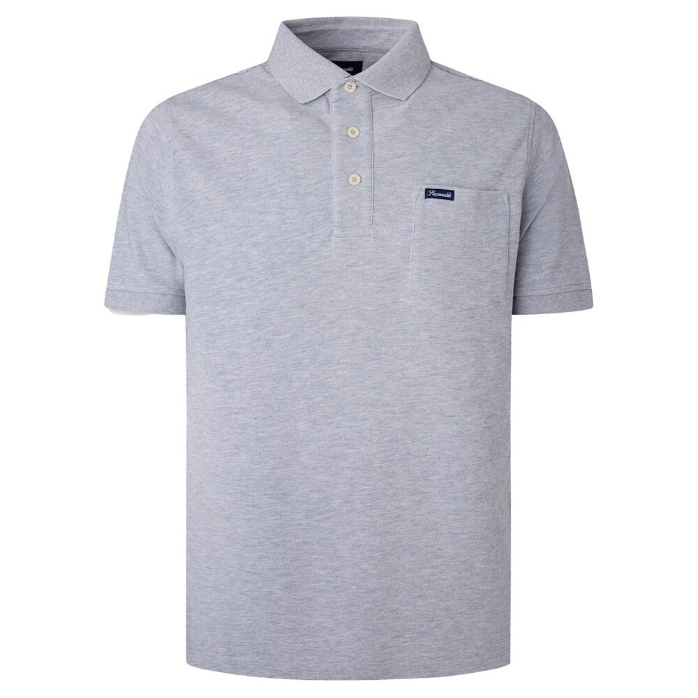 

Поло Façonnable Pocket Pima, серый