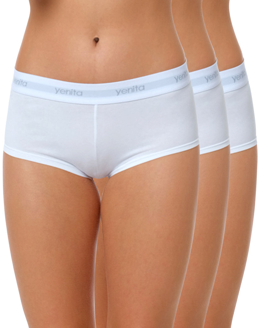 Трусы Yenita Panties (3er Set) Modern Sports Collection, белый трусы yenita bikini 3er set modern collection белый