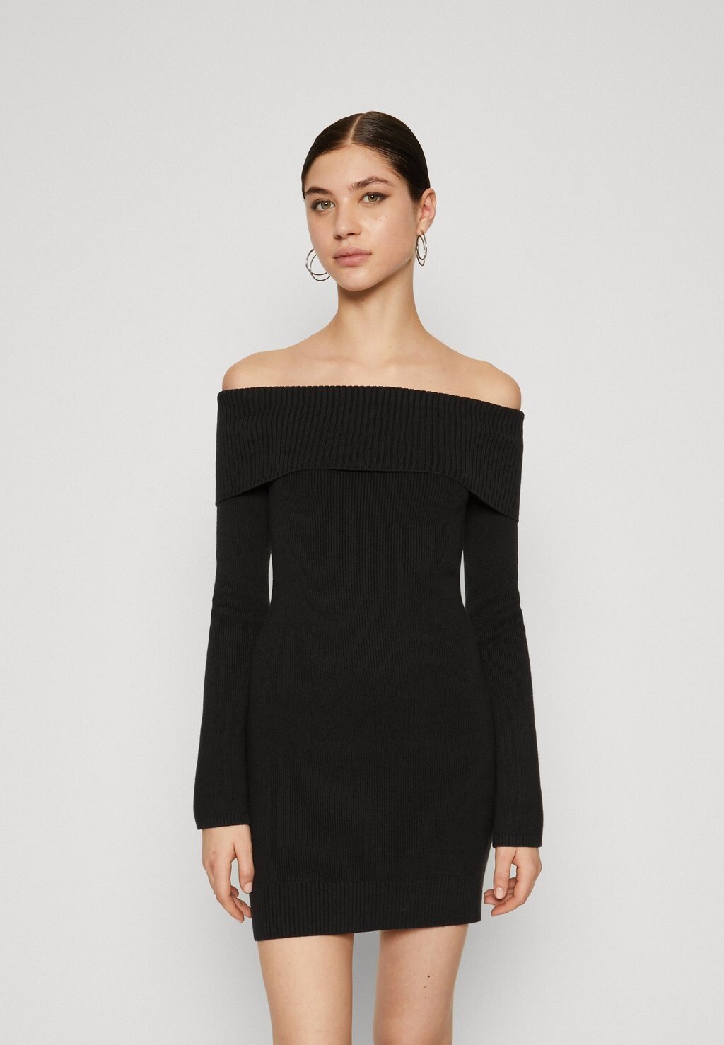 

Платье-футляр Off The Shoulder Sweater Dress Hollister Co.