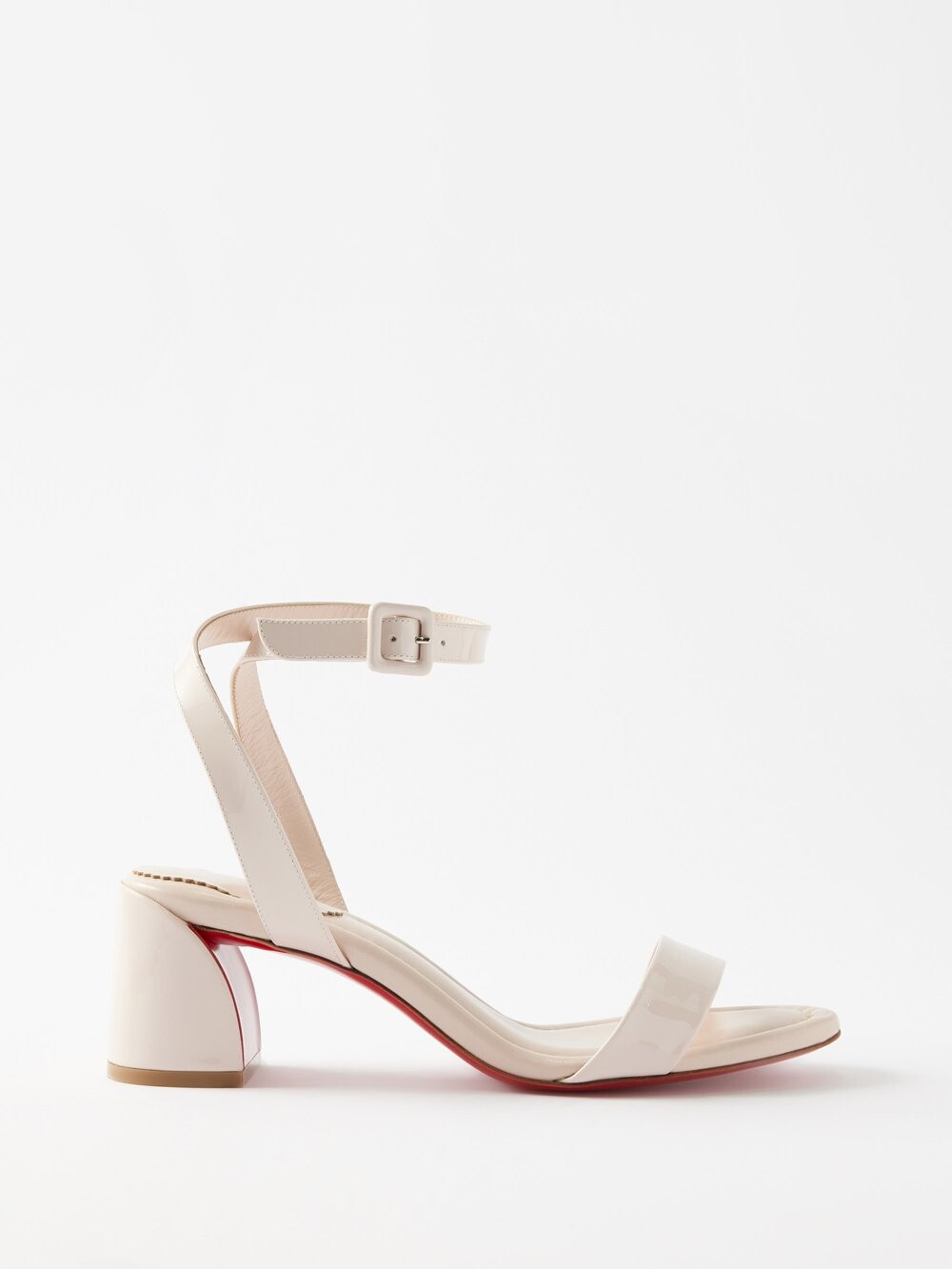 

Лакированные босоножки miss sabina 55 Christian Louboutin, белый