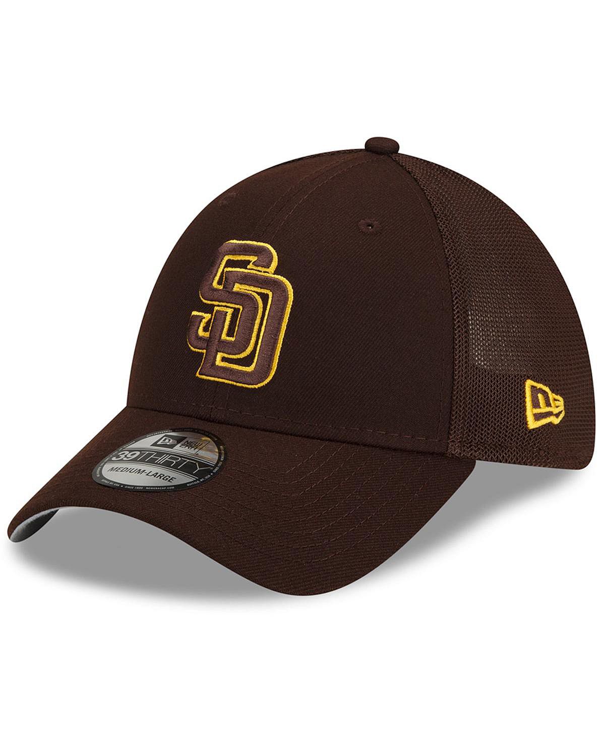 

Мужская коричневая кепка San Diego Padres 2022 Batting Practice 39THIRTY Flex Hat New Era