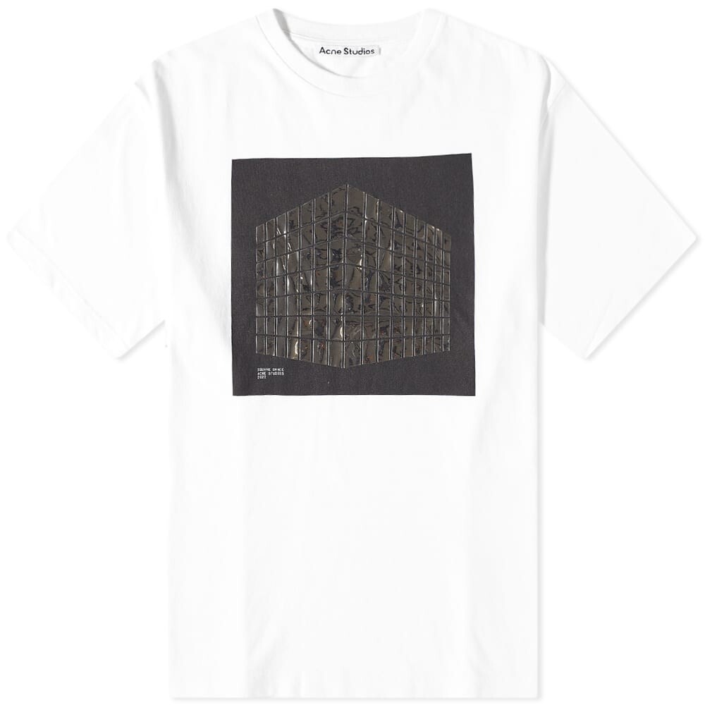 

Футболка Acne Studios Extorr Square Dance Tee, Серый