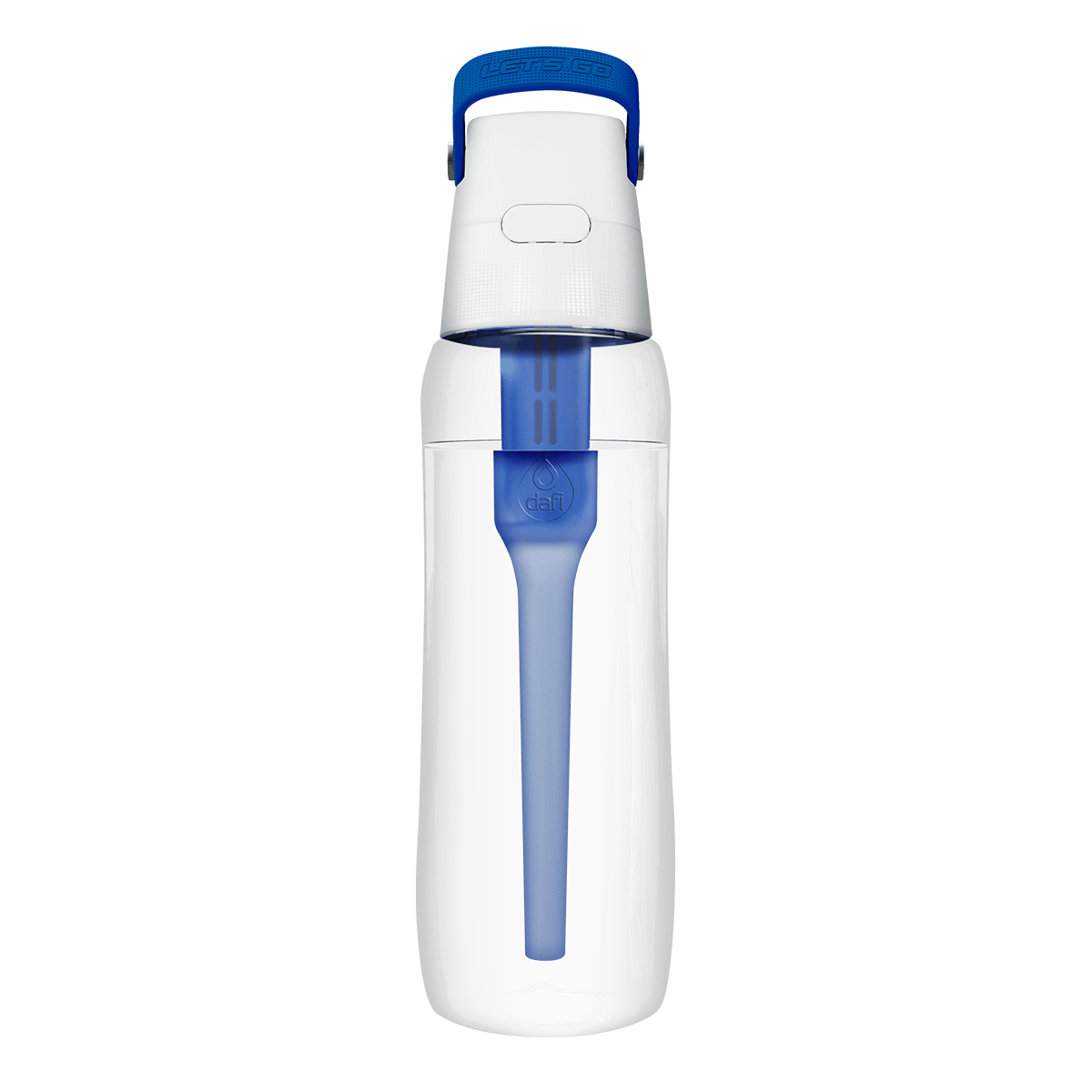 Бутылка с угольным фильтром Dafi Solid 700 мл, синий фото