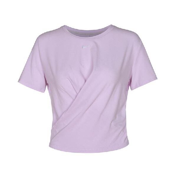 

Топ Nike Dri-FIT One Luxe Women's Twist Standard Fit Short-Sleeve, розовый