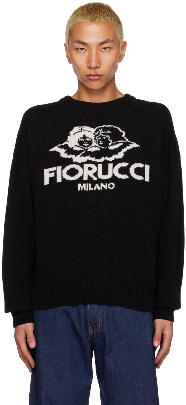 

Черный свитер Milan Angels Fiorucci