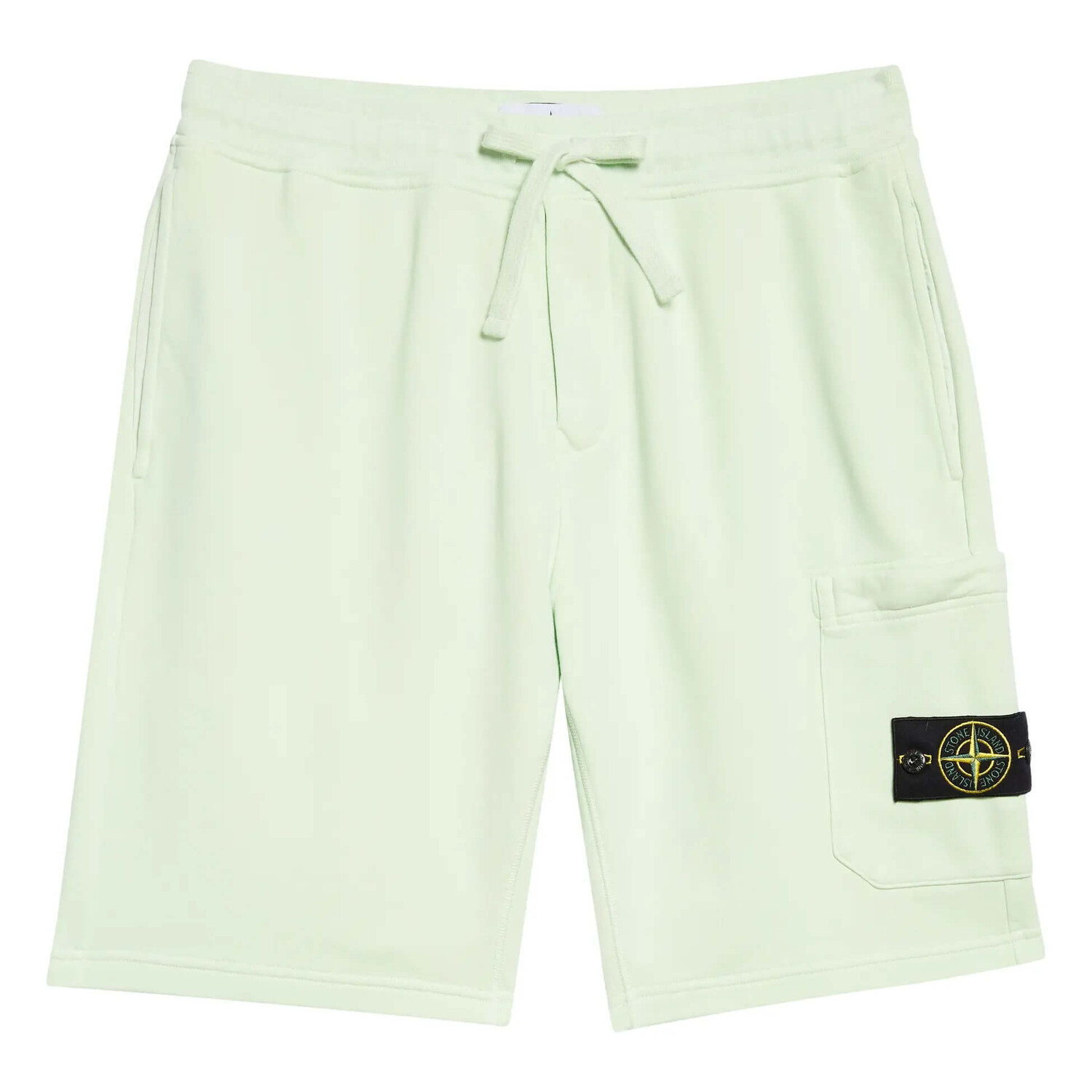 

Шорты Stone Island Cotton Fleece Cargo Sweat, светло-зеленый