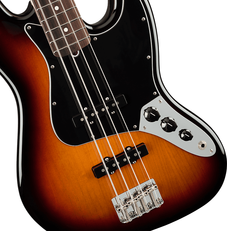 Бас-гитара Fender American Performer Jazz Bass с накладкой из палисандра, 3 тона Sunburst American Performer Jazz Bass with Rosewood Fretboard
