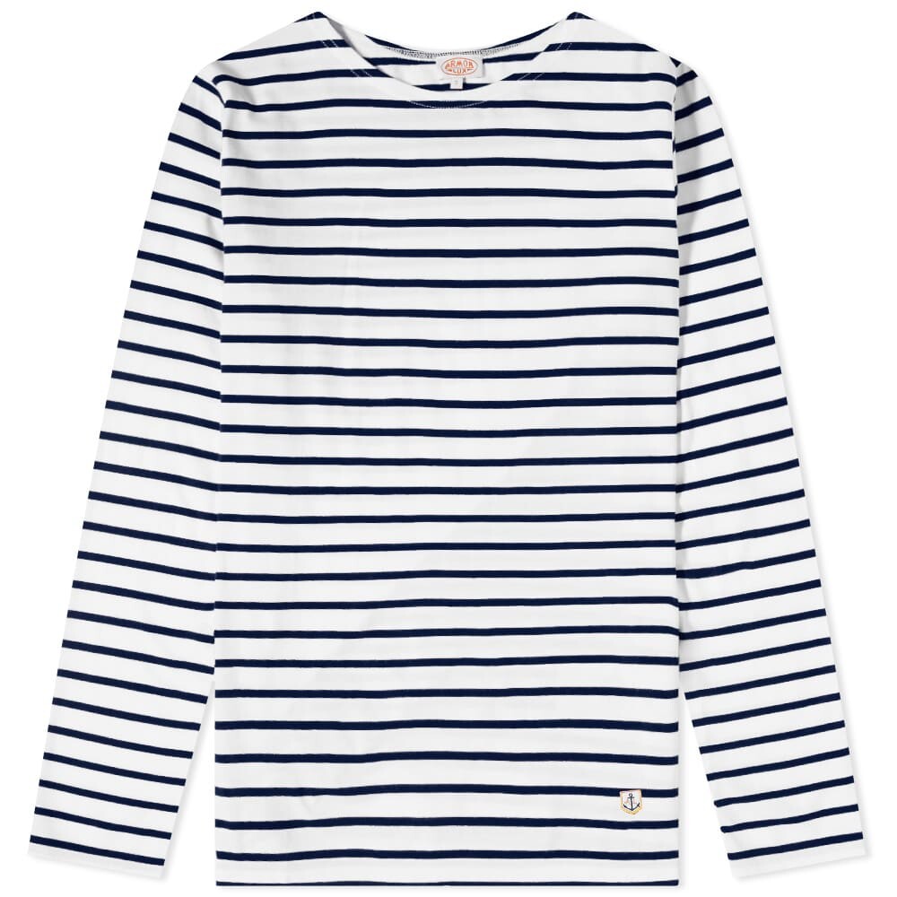 

Футболка Armor-Lux Long Sleeve 73792 Mariniere Tee, Серый