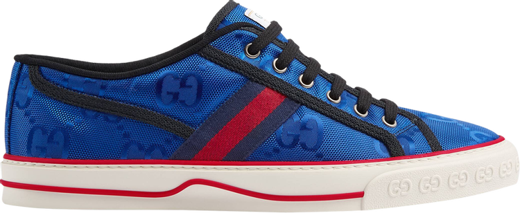 Кроссовки Gucci Tennis 1977 Off the Grid Low Blue, синий - фото