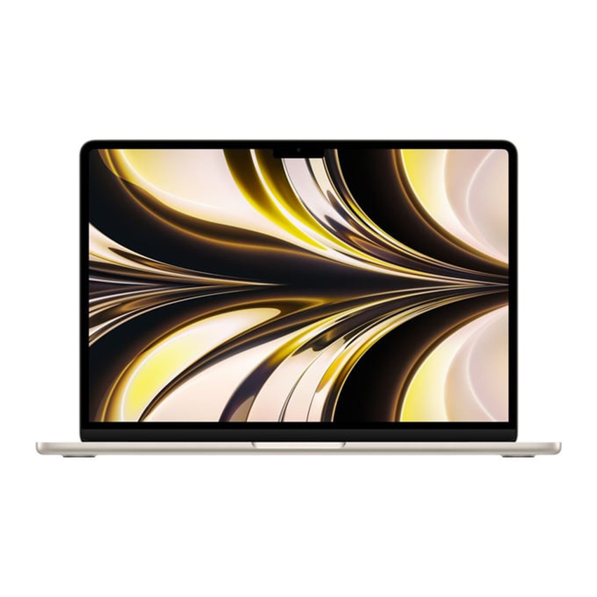 Ноутбук Apple MacBook Air 13.6 (2022) MLY13, 8 Гб/256 Гб, Starlight, английская клавиатура 13 6 ноутбук apple macbook air 13 2022 2560x1600 apple m2 ram 8 гб ssd 256 гб apple graphics 8 core starlight mly13