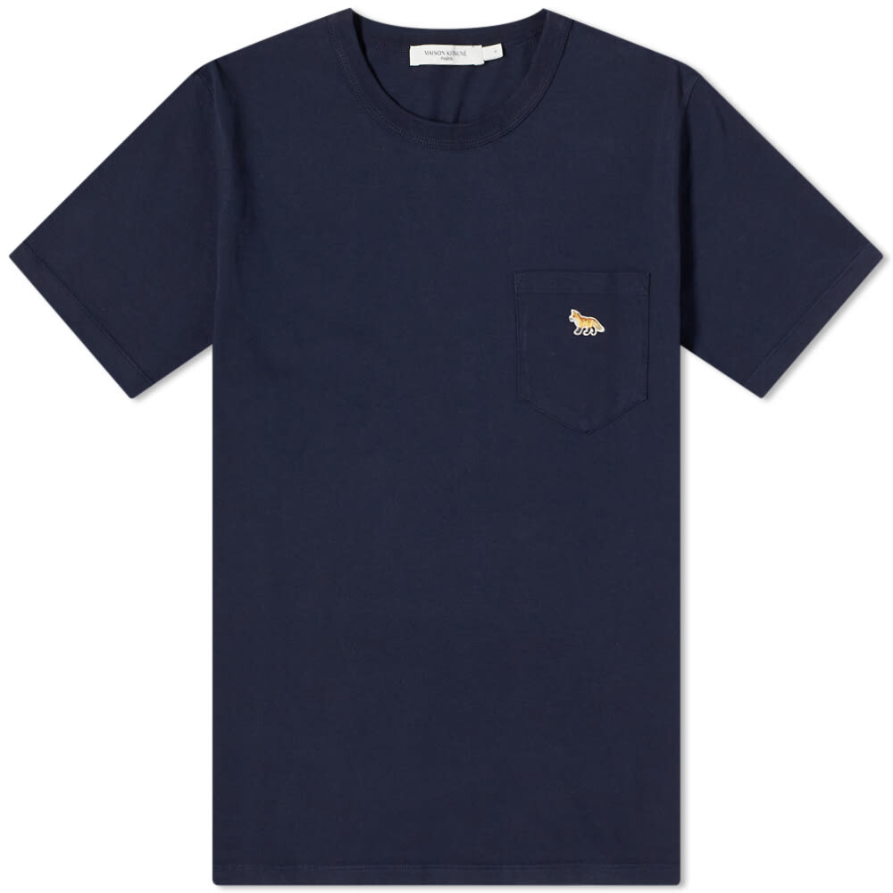 

Футболка Maison Kitsuné Profile Fox Patch Pocket Tee, Черный