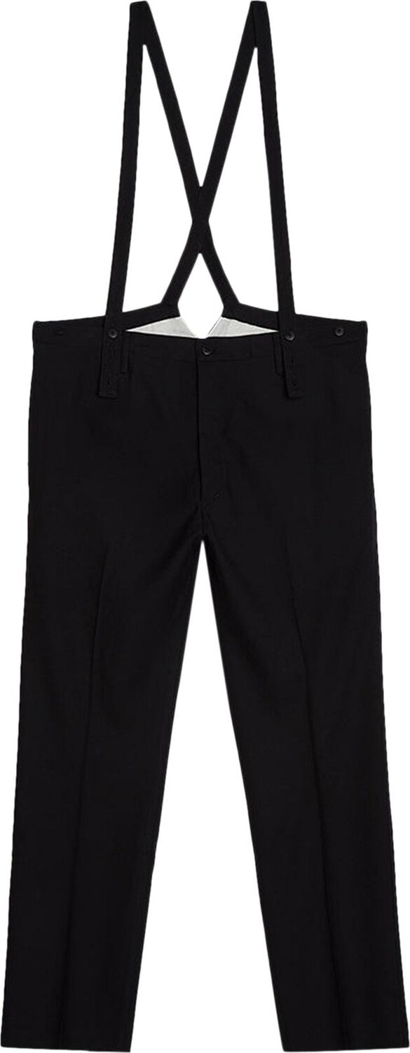 

Брюки Visvim Travailler Braces Pants 'Black', черный