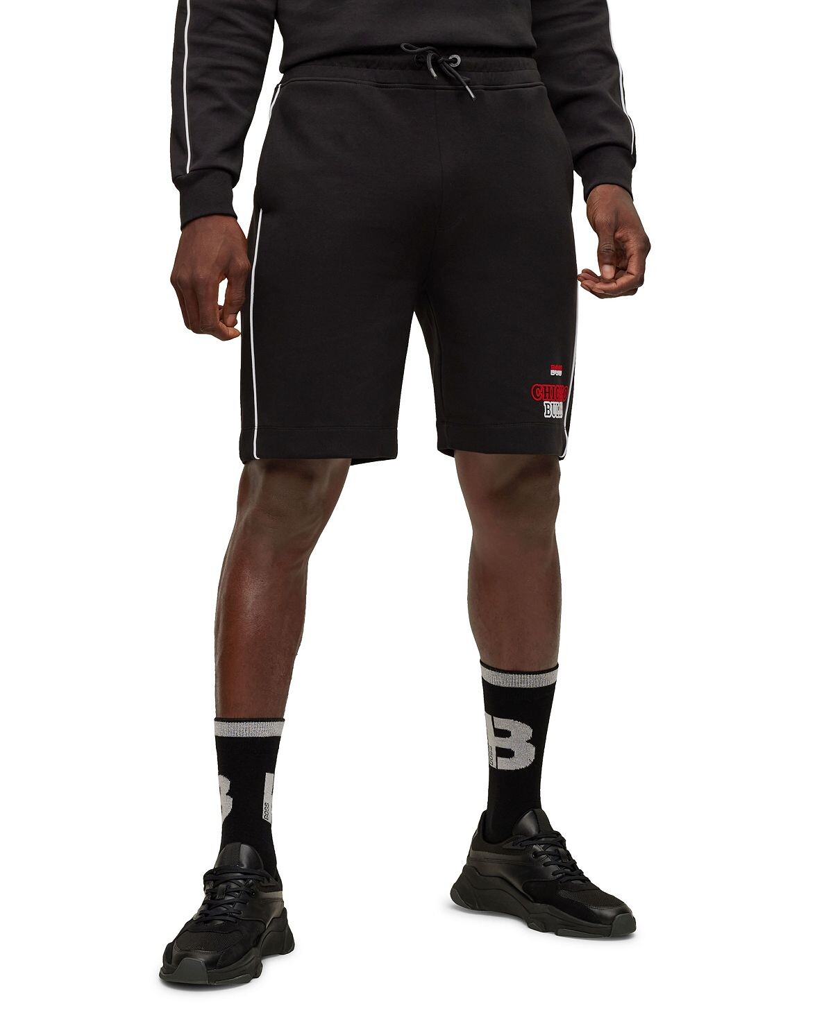 

Мужские шорты chicago bulls boss x nba Hugo Boss, черный