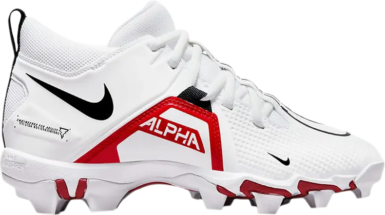 

Бутсы Nike Alpha Menace 3 Shark GS 'White University Red', белый