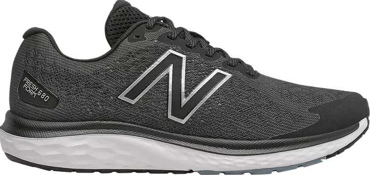 

Кроссовки New Balance Fresh Foam 680v7 4E Wide 'Black Star Glow', черный