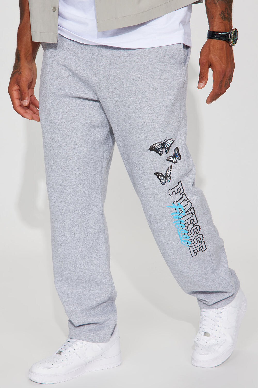 

Спортивные брюки Fashion Nova MPC78P1699V, серый