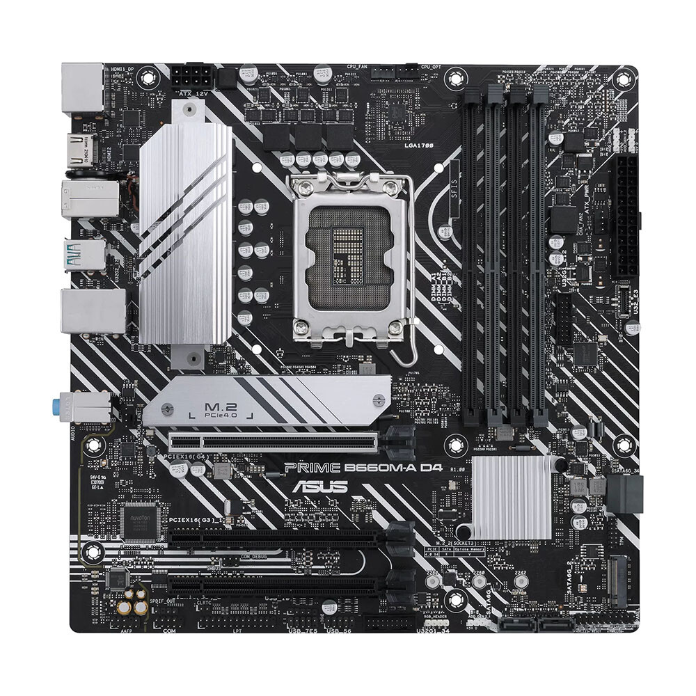 

Материнская плата ASUS PRIME B660M-A D4, LGA1700, DDR4