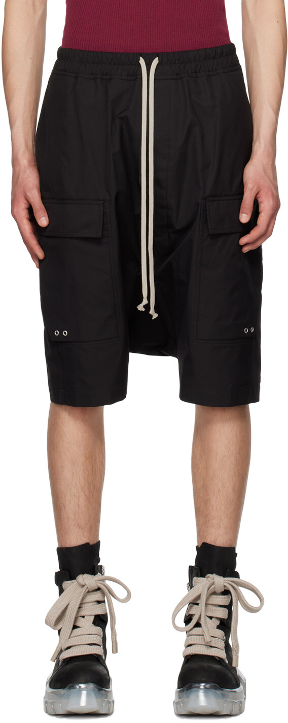 

Черные шорты Cargo Pods Rick Owens