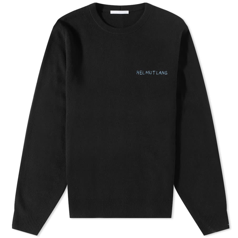 

Джемпер Helmut Lang Hand Stitched Logo Crew Knit