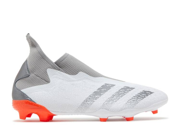 

Кроссовки Adidas PREDATOR FREAK.3 LACELESS FG 'DEMONSCALE - WHITE SOLAR RED', белый