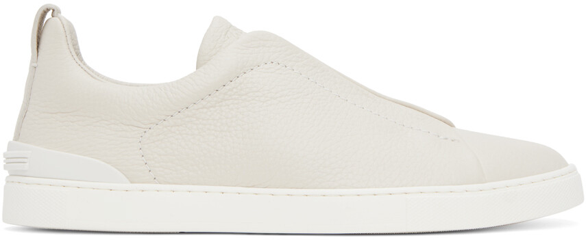 

Кроссовки Off-White с тройной строчкой ZEGNA