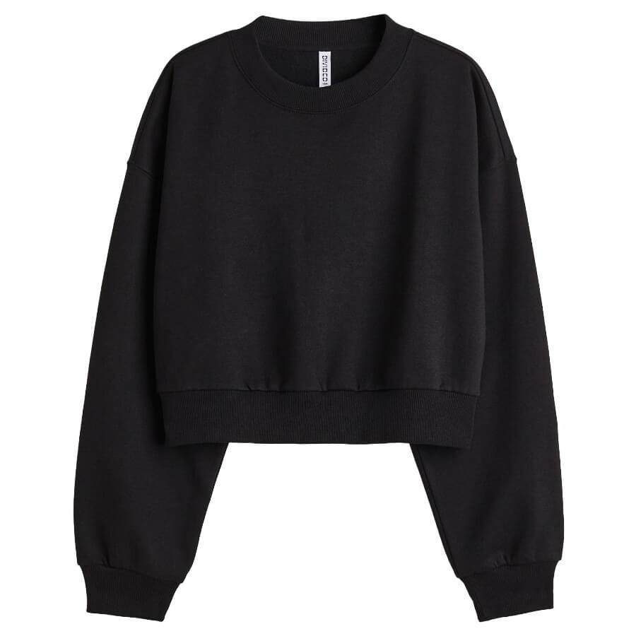 

Свитшот H&M Short, черный