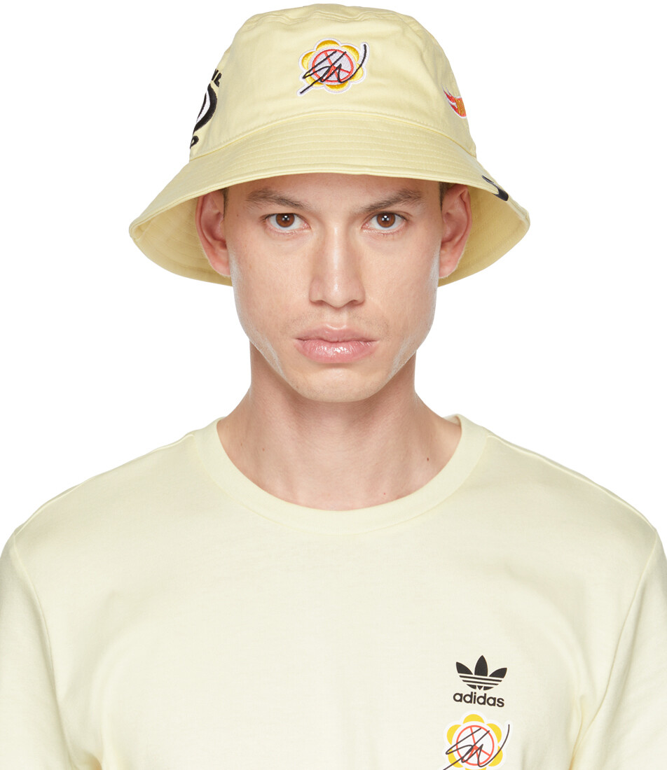 

Желтая панама с вышивкой Sean Wotherspoon & Hot Wheels Edition adidas Originals