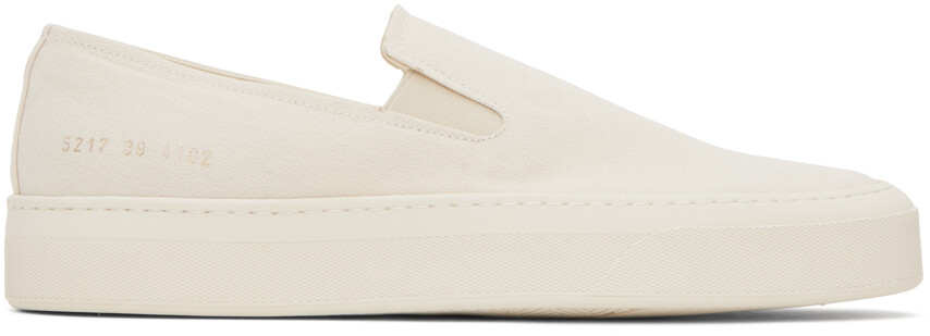 

Кроссовки без шнурков Off-White Common Projects