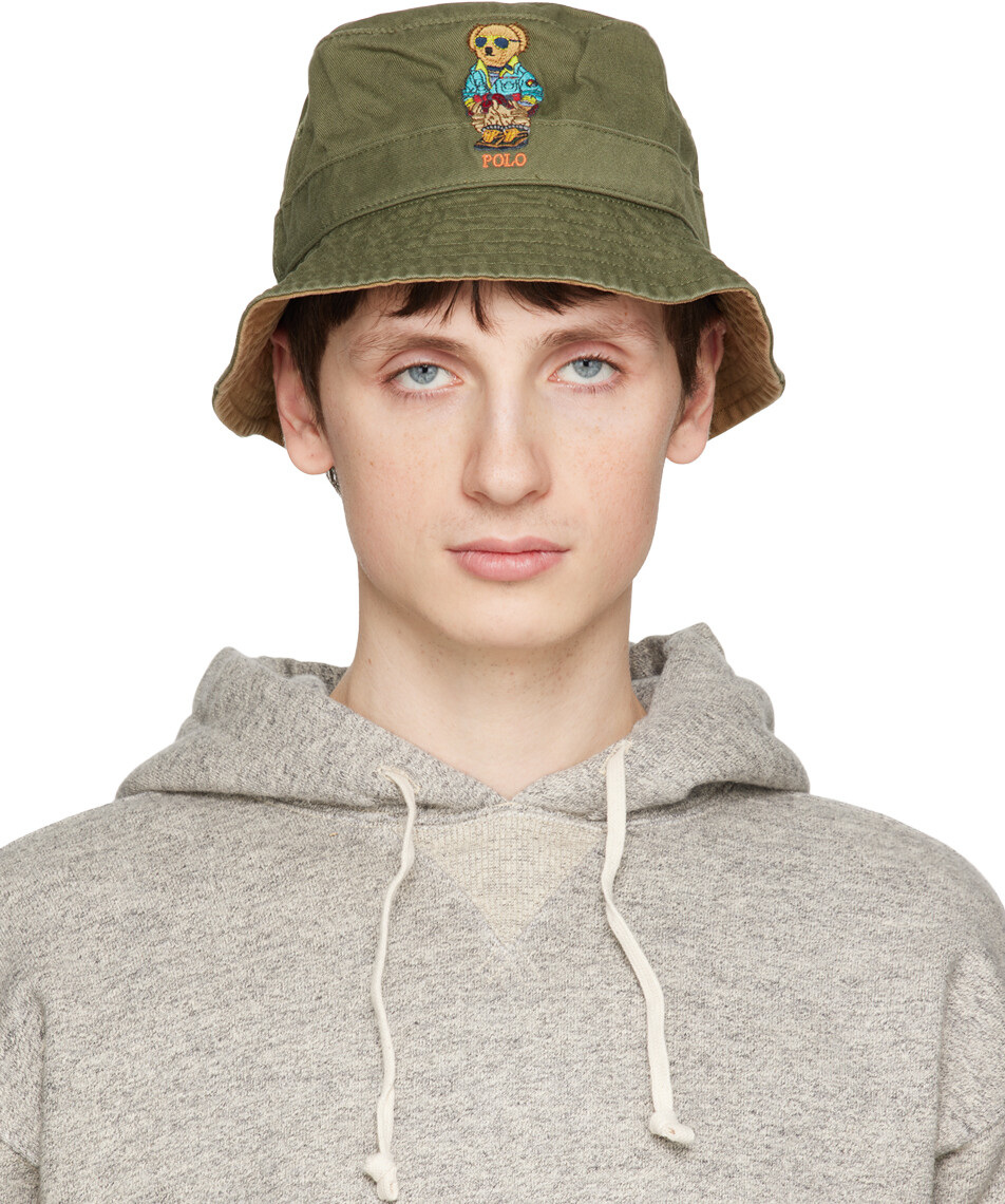 

Зеленая панама-поло с медведем Polo Ralph Lauren