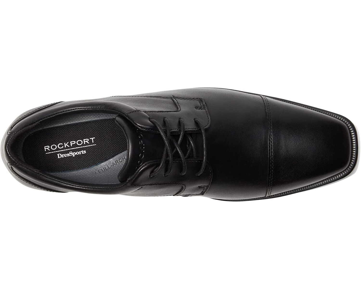 

Оксфорды Dressports Work Cap Toe Rockport, черный