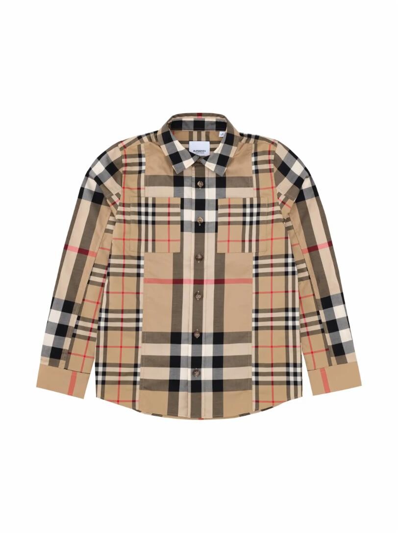 

Хлопковая рубашка Vintage Check Burberry