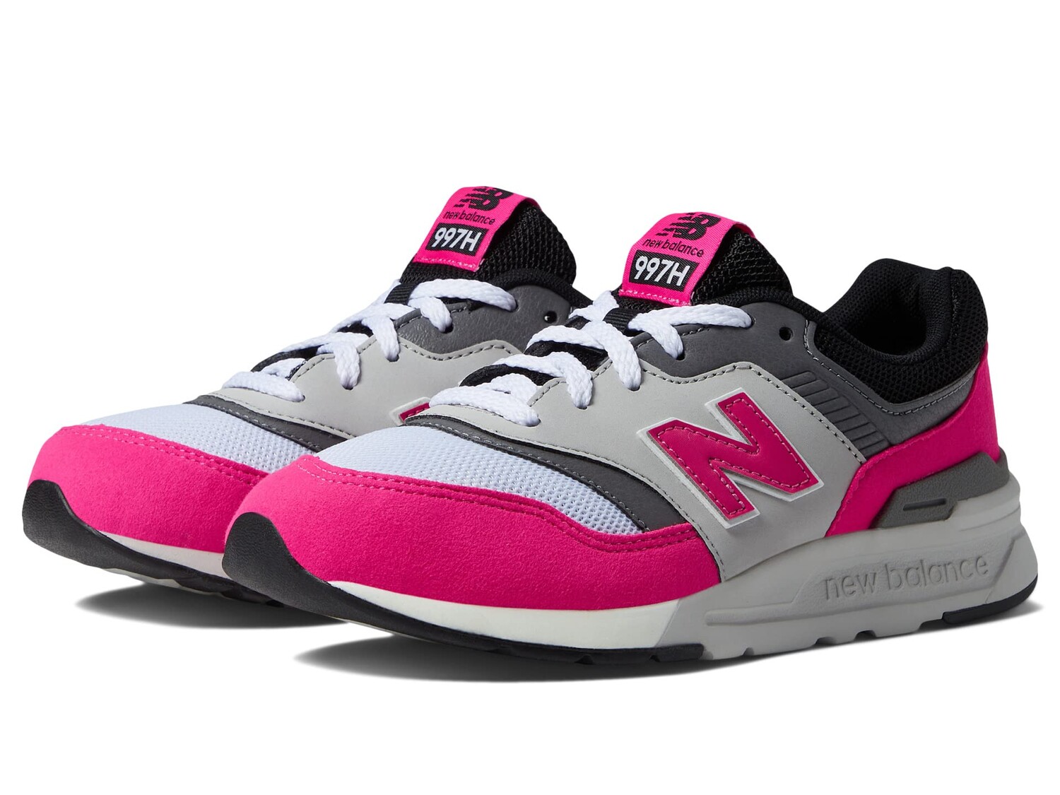 

Детские кроссовки New Balance 997H, серый/розовый