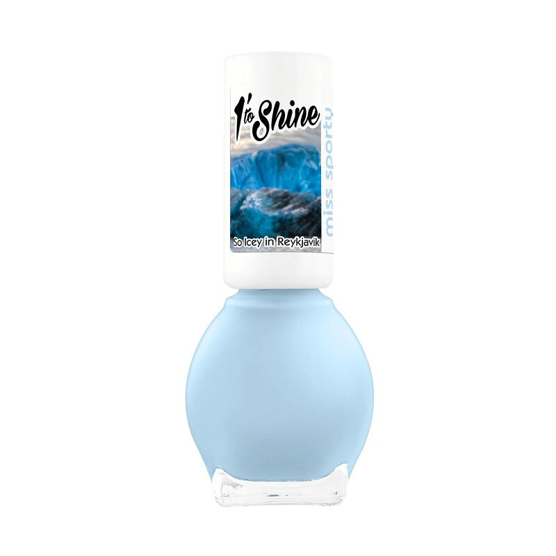 

Miss Sporty Лак для ногтей 1 Minute to Shine 639 So Icey в Рейкьявике 7мл