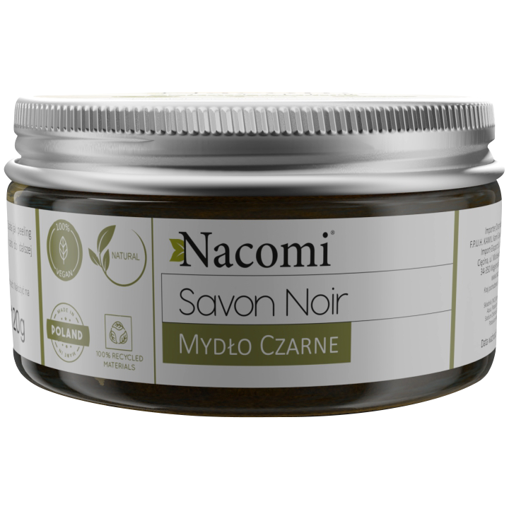 цена Nacomi Savon Noir черное мыло-энзимный скраб для лица, 100 мл