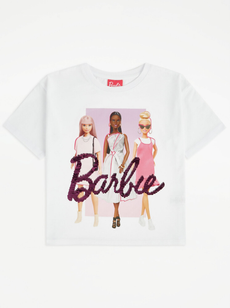 

Футболка с пайетками Barbie Bling George.