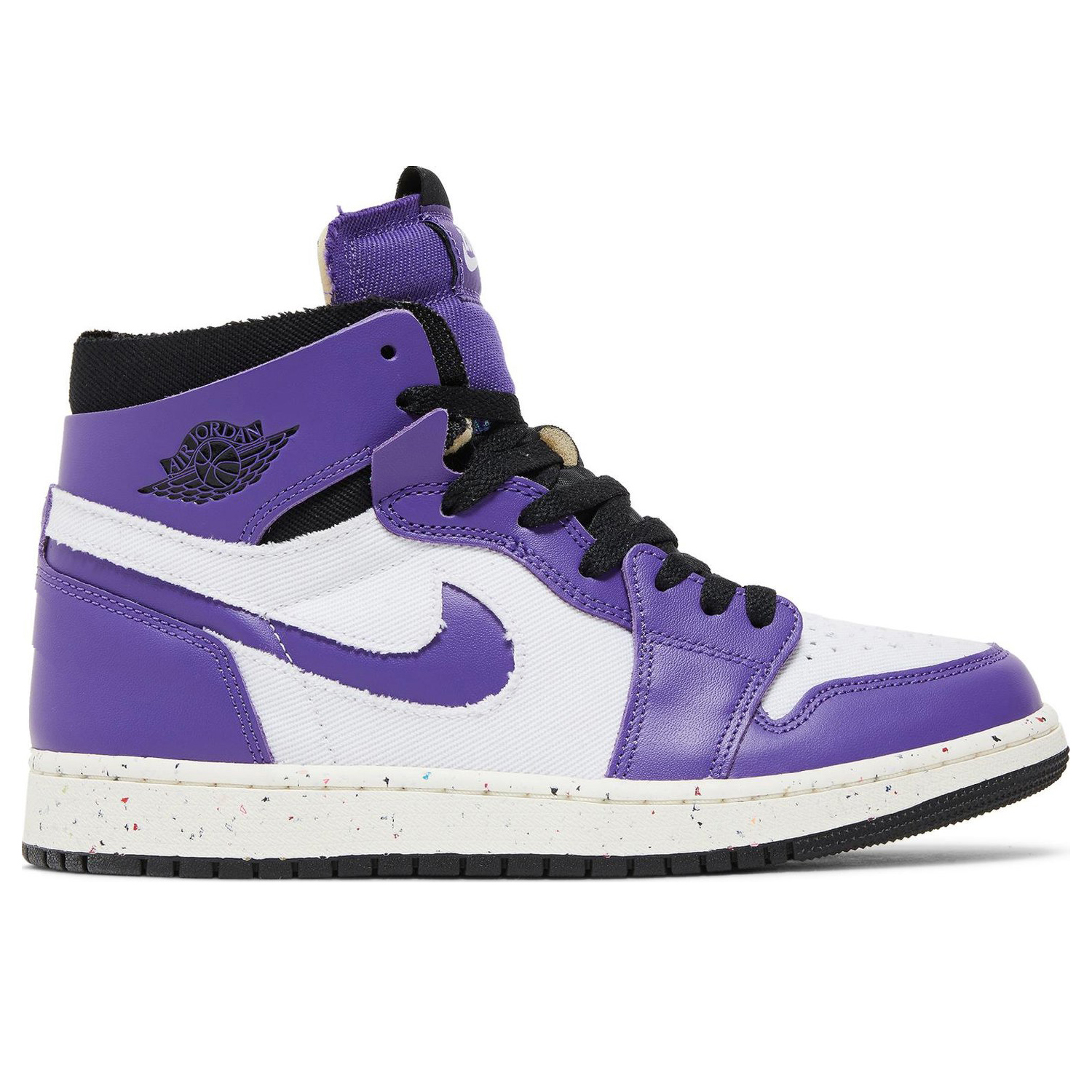 Кроссовки Nike Air Jordan 1 High Zoom Comfort 'Crater Purple', Белый