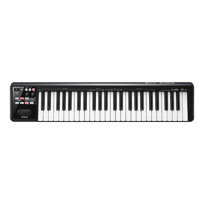 

Контроллер MIDI-клавиатуры Roland A-49 — черный A-49 MIDI Keyboard Controller -