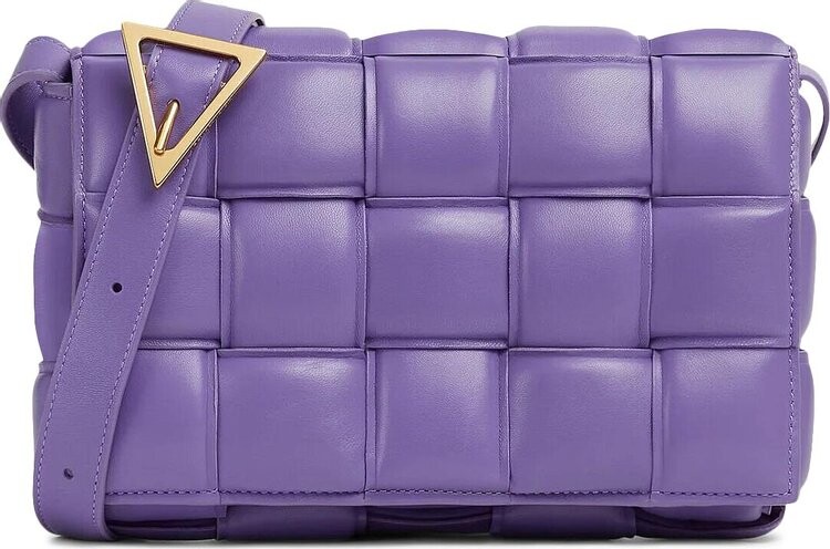 

Сумка Bottega Veneta Padded Cassette Bag Purple/Gold, фиолетовый