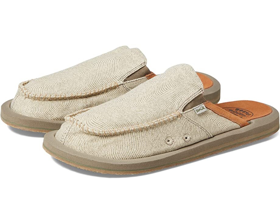 

Лоферы We Got Your Back Soft Top Surfrider Sanuk, волна ламинарии