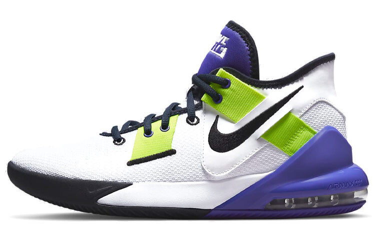 

Мужские баскетбольные кроссовки Nike Air Max Impact 2 белый/зеленый/фиолетовый
