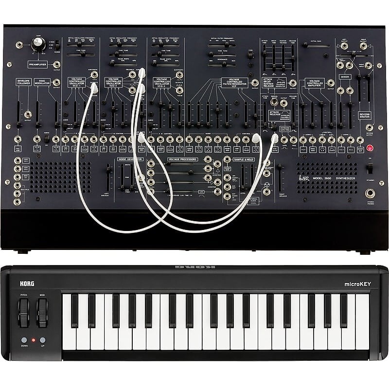 

Полумодульный аналоговый синтезатор Korg ARP 2600 M Limited Edition с microKEY2-37