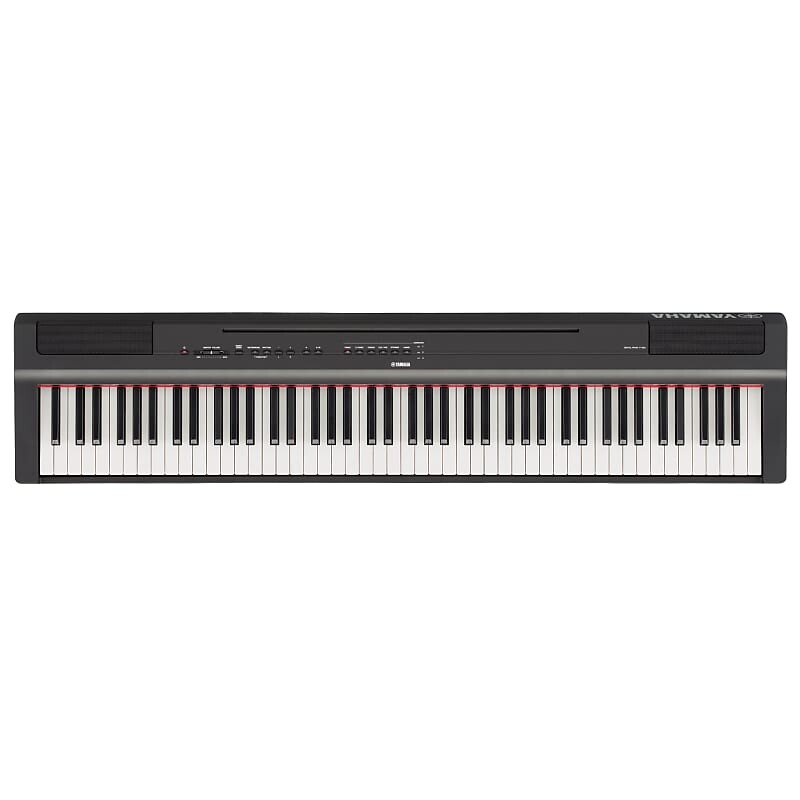 

Yamaha P125AB 88-клавишное цифровое пианино, черное P125AB 88-Key Digital Piano ,