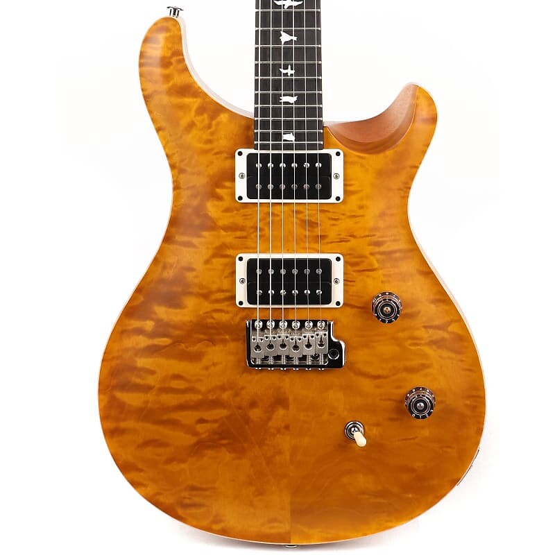 

PRS Wood Library CE24 Satin Quilt Top Music Zoo Exclusive Amber