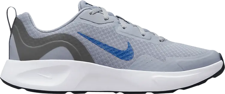 

Кроссовки Nike Wearallday GS 'Wolf Grey Armory Navy', серый