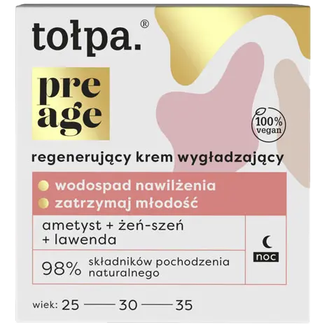 

Tołpa Pre Age Восстанавливающий ночной крем для лица, 50 мл