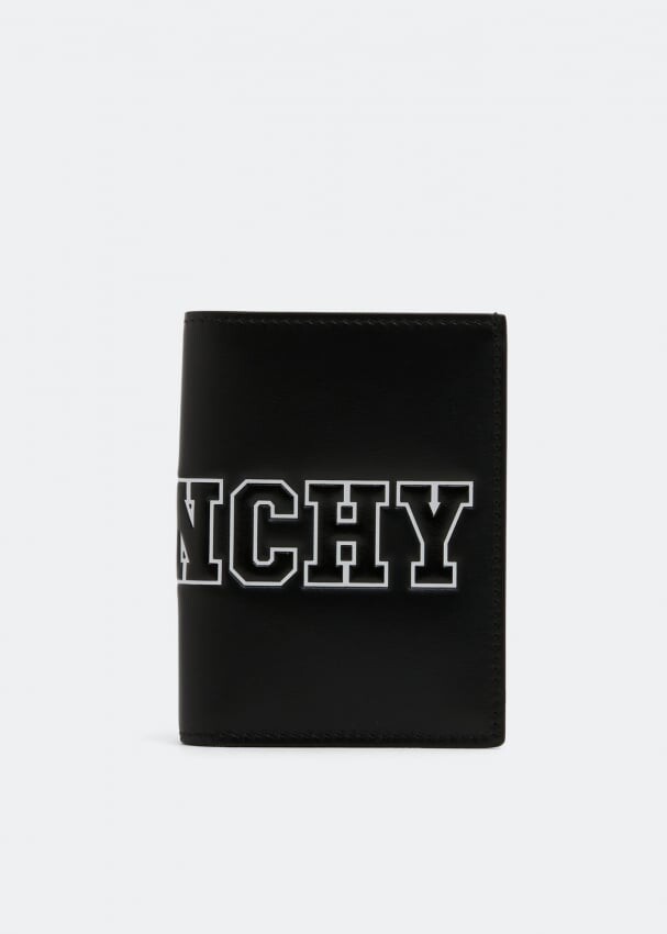 

Картхолдер GIVENCHY Leather card holder, черный