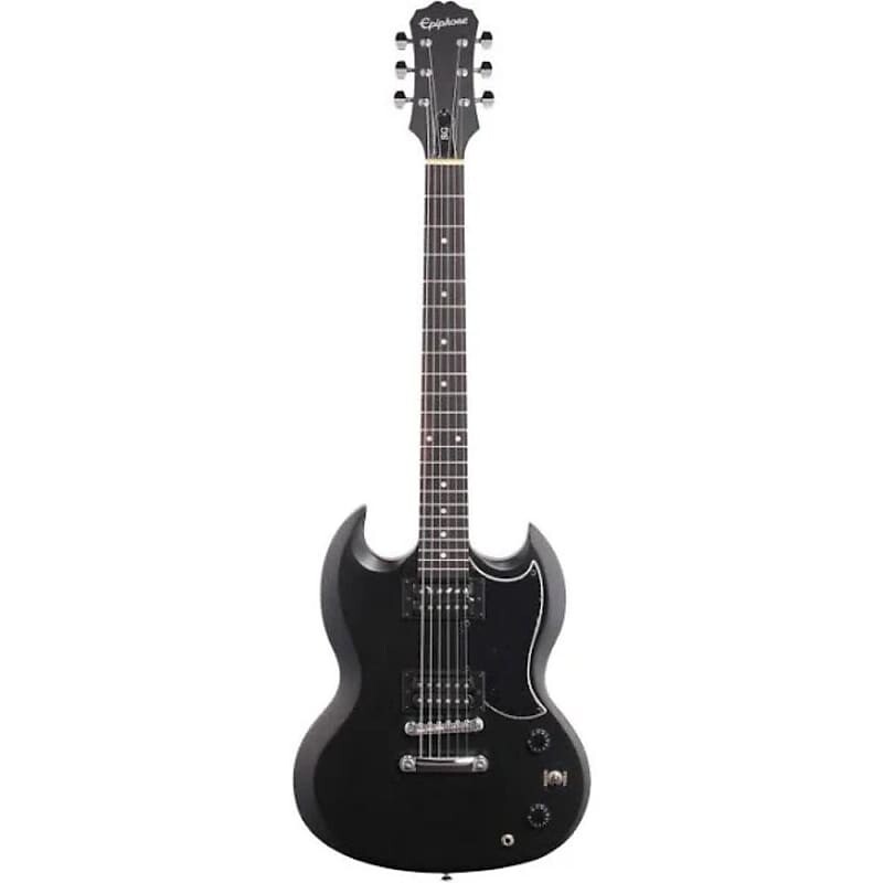 цена Электрогитара Epiphone SG Special VE в цвете Ebony SG Special VE EGSVEBVCH1